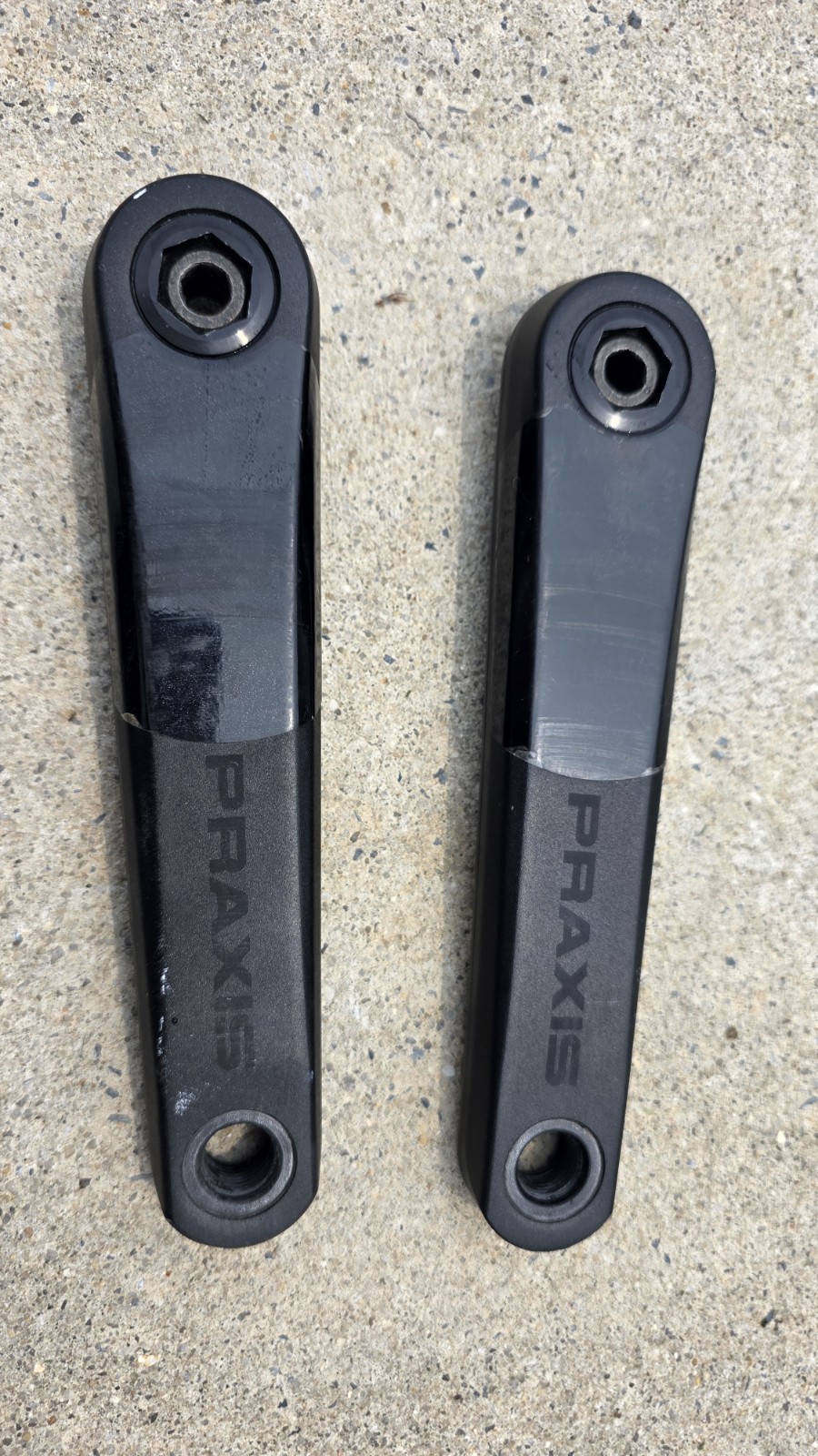 Praxis Custom Offset ISIS Spindle EMTB Crank Arms Specialized Turbo Levo 160mm