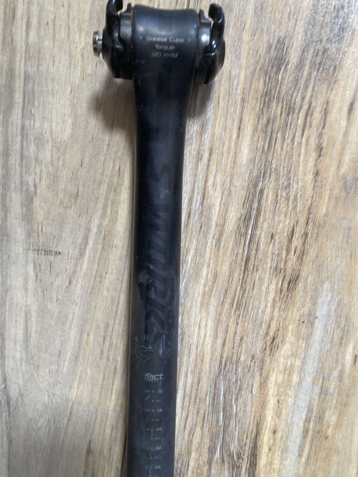 Specialized S-Works Carbon Seatpost, 27.2mm x 290mm, Offset, Used
