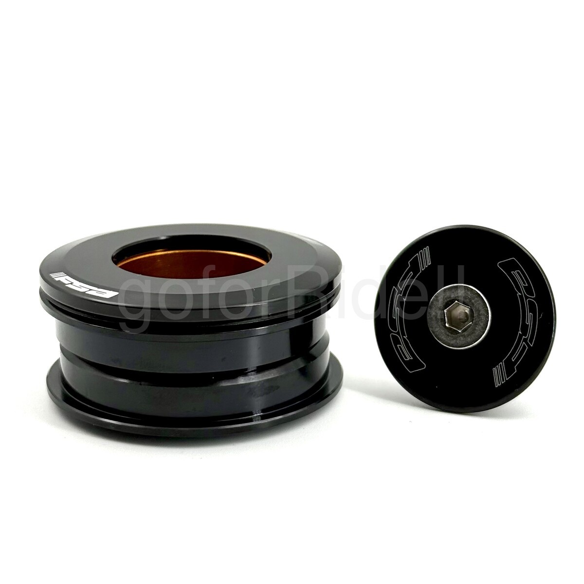 Fsa MTB Bike ZS Reducer Headset Orbit Z 1.5R,1.5~1-1/8″ Steerer+Top cap, OD 55mm