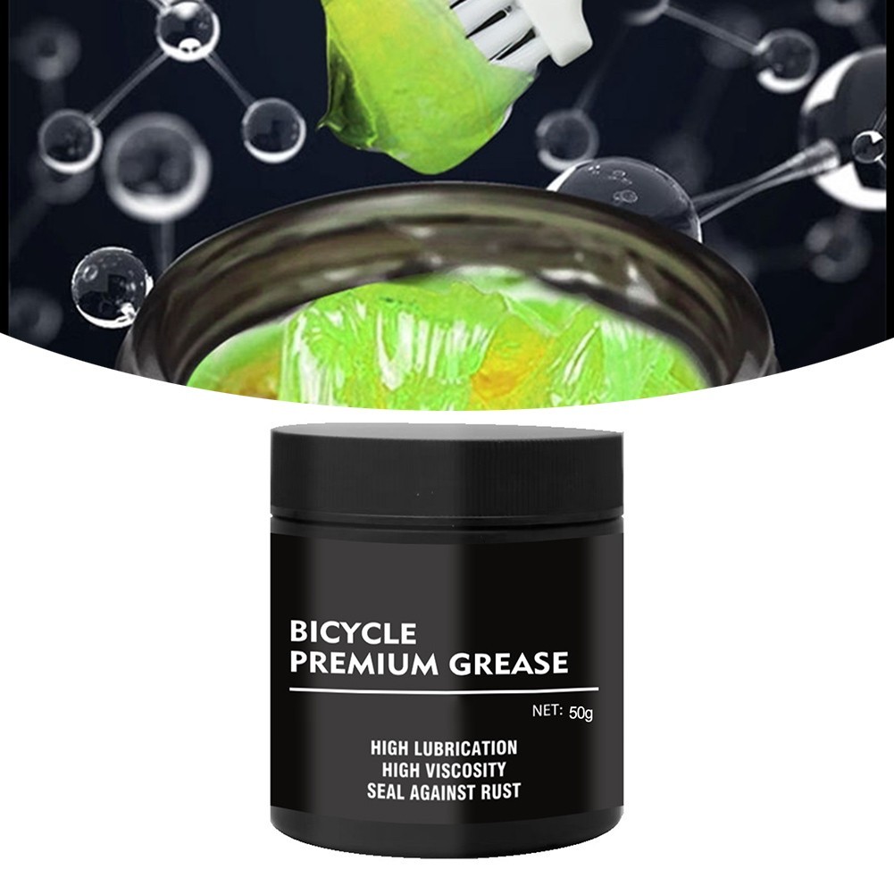 Bike Hub Bearing Grease Lubricant Green Oil Waterproof Rust Resistant 50g