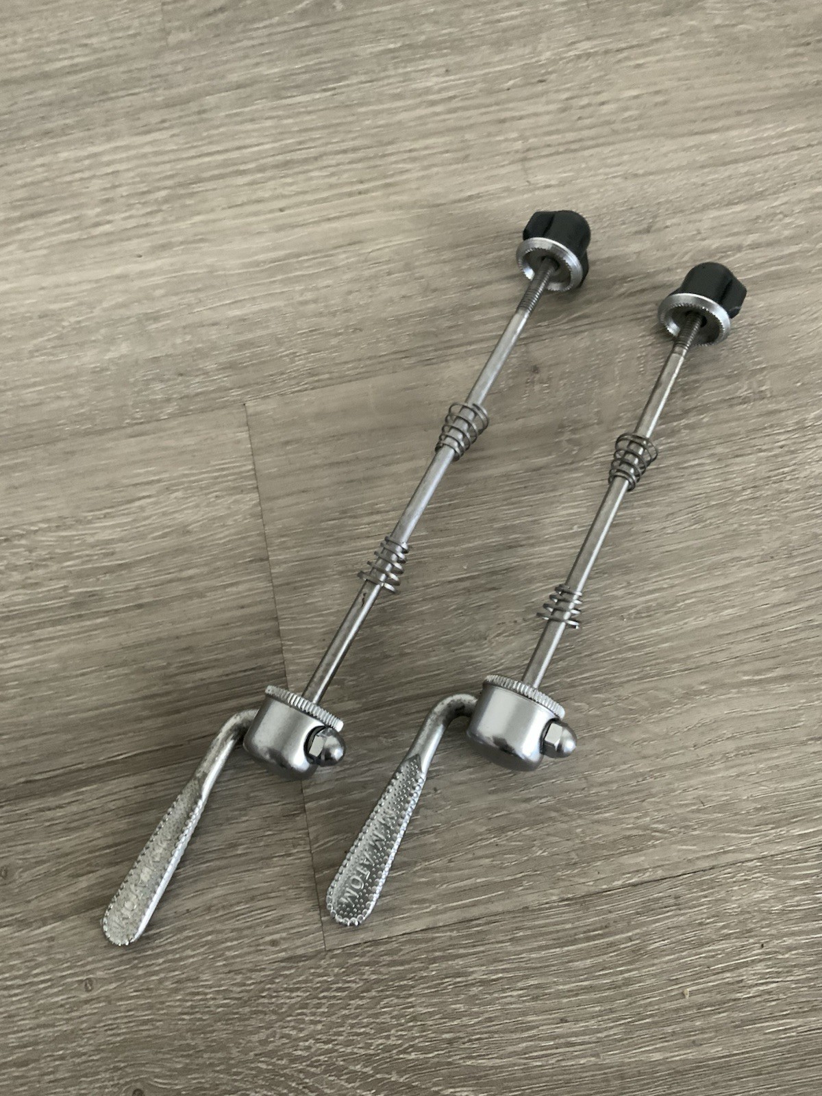 MAILLARD MM ATOM QUICK RELEASE SKEWER SET 100-122/126 MM SPACING STEEL 170 GRAMS