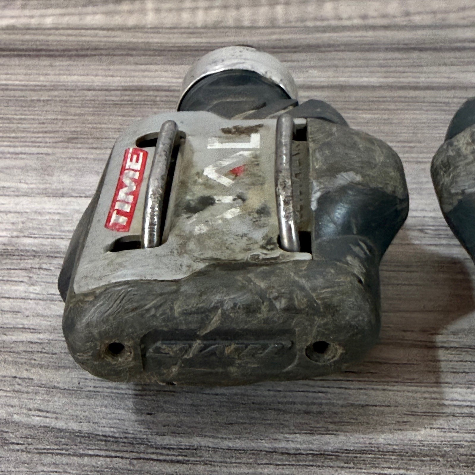 Time ATAC MTB Composite Mountain Bike Clipless Pedals Gray MISSING PLATFORM