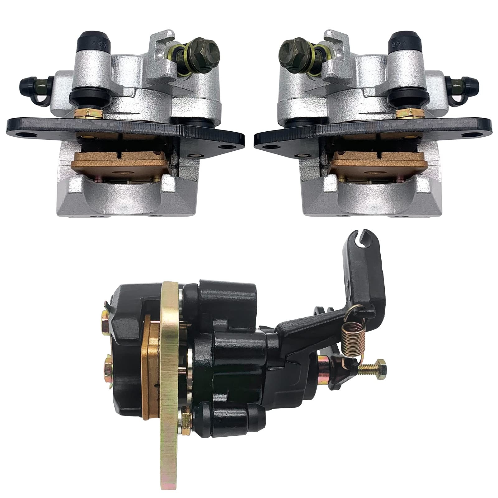 Front Left Right & Rear all Brake Calipers for Honda TRX300 EX Sportrax 19932…
