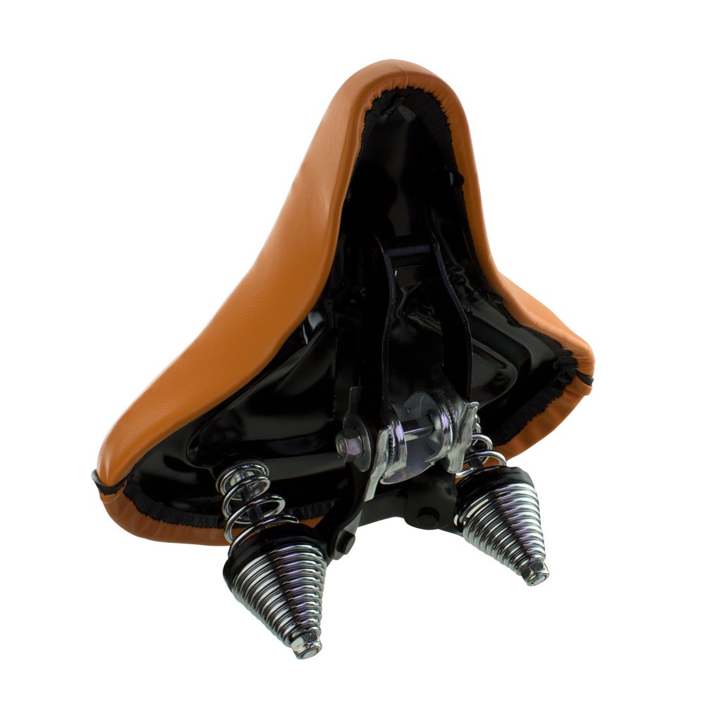 NEW! Standard Vinyl Beach Cruiser Large Saddle Bicycle Seat 209 Bike Seat Orange