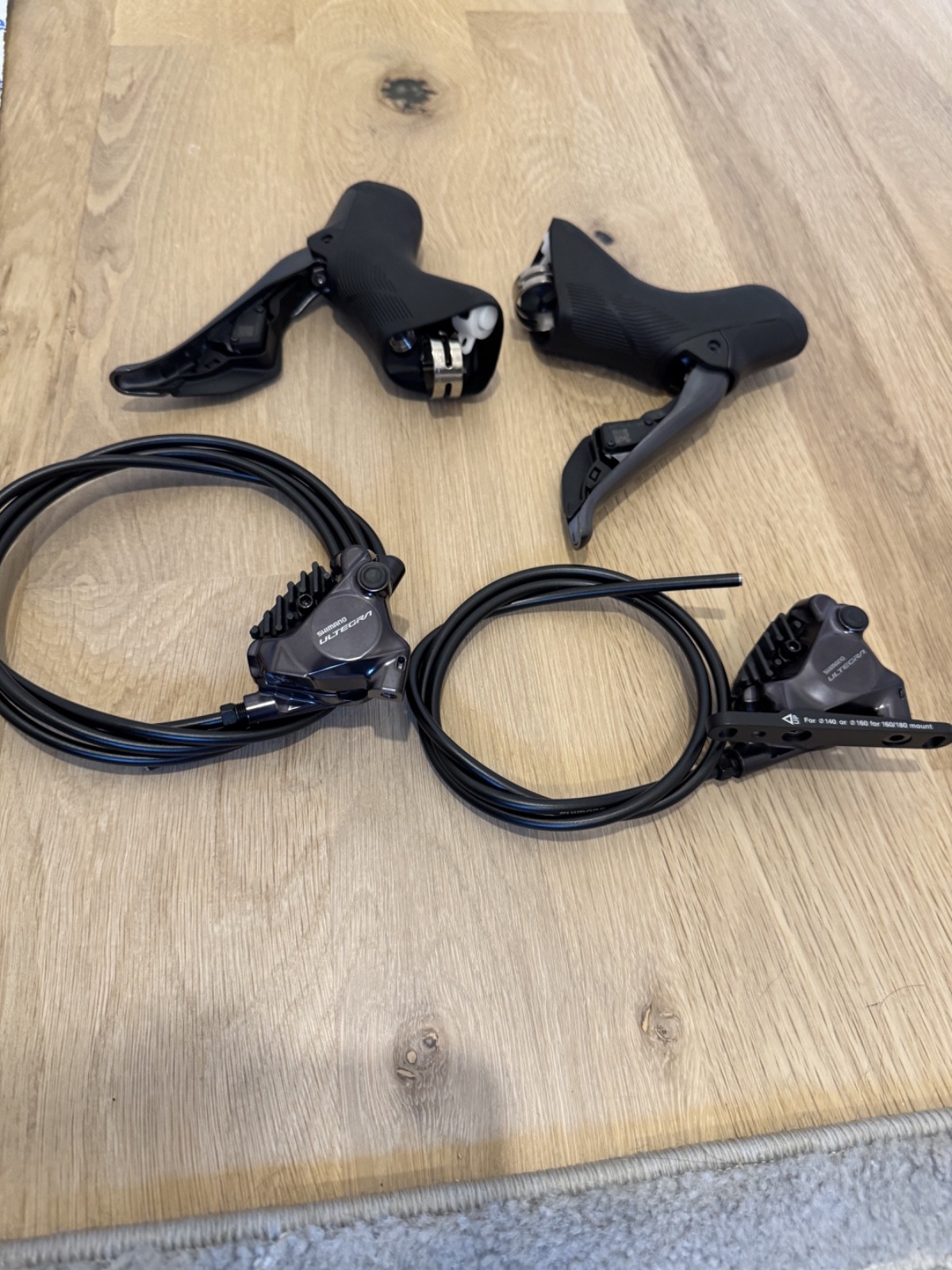 Shimano Ultegra R8170 Di2 ST-R8170/BR-R8170 12-spd Hydraulic Disc Shifter Brakes