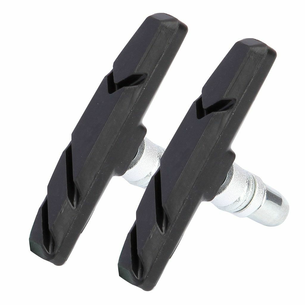 70mm V-Brake Pads Shoes 1/2 Pairs for Mountain Road Bicycle, 3 Colors