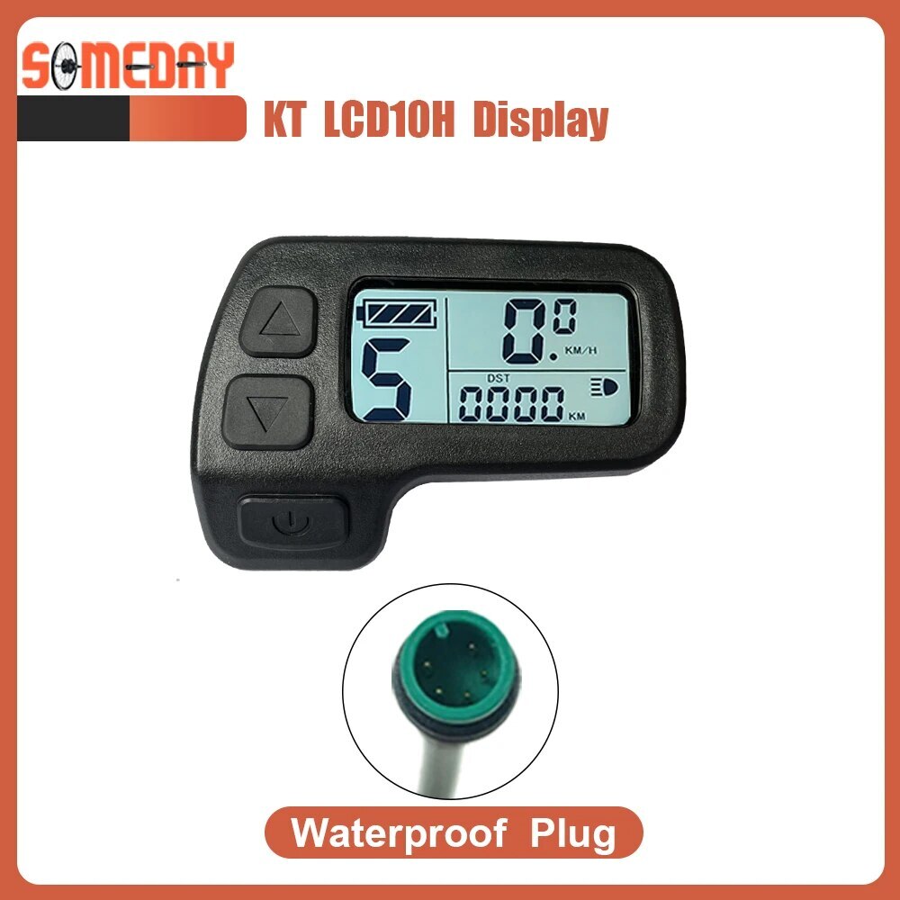 E-bike LCD LED Display Waterproof SM Plug 24V 36V 48V 72V for Ebike Display