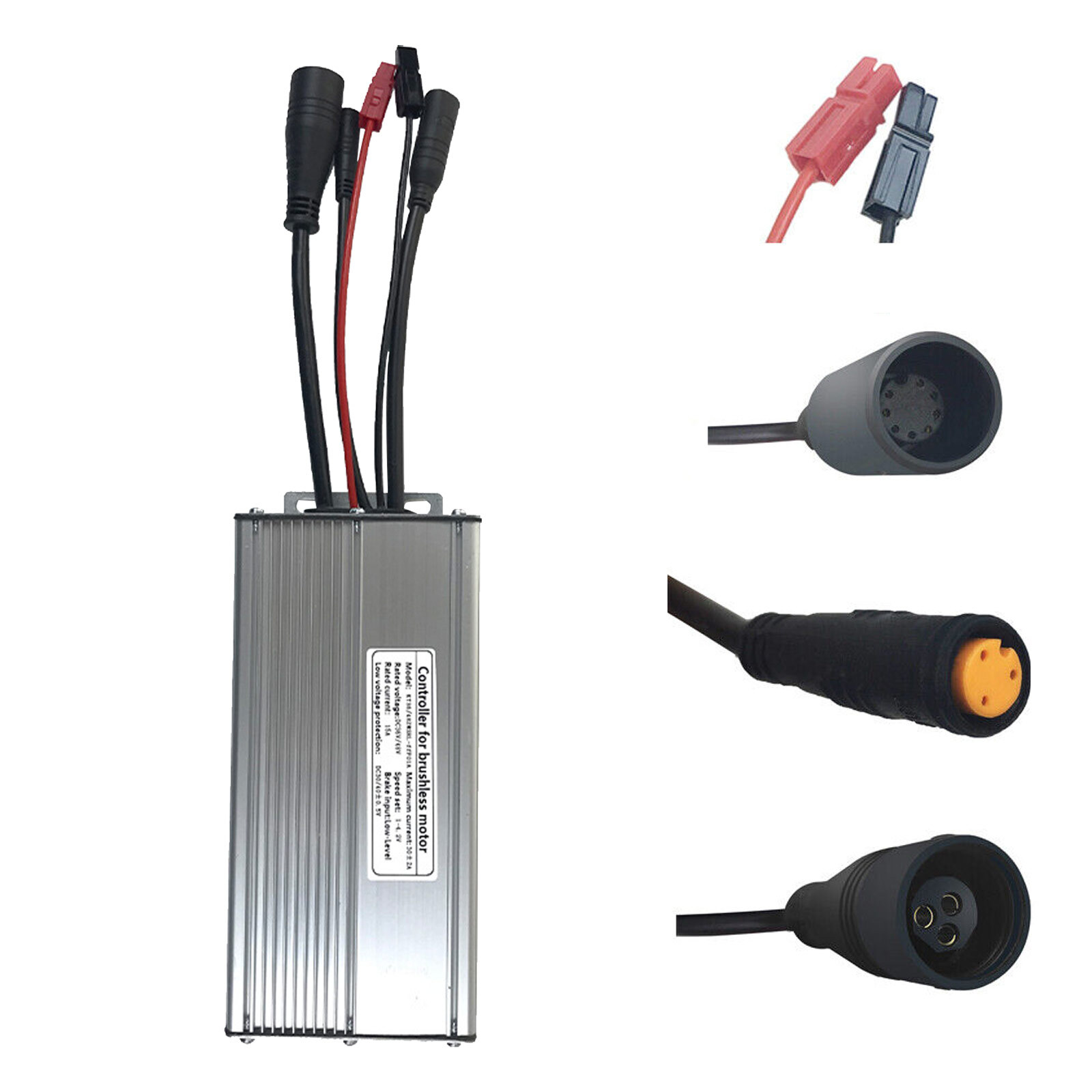 30A 36V 48V KT Waterproof Controller For 1000W 1500W E-bike Brushless Motor