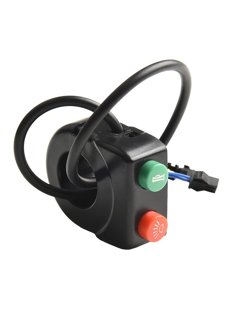 Ebike Switch Headlight Horn Start Kill Switch 12V 24V 36V 48V Abs