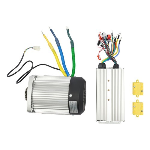 1500W 60V Electric Motorcycle Motor Kit High Speed E-Bike Motor Kit w/Controller