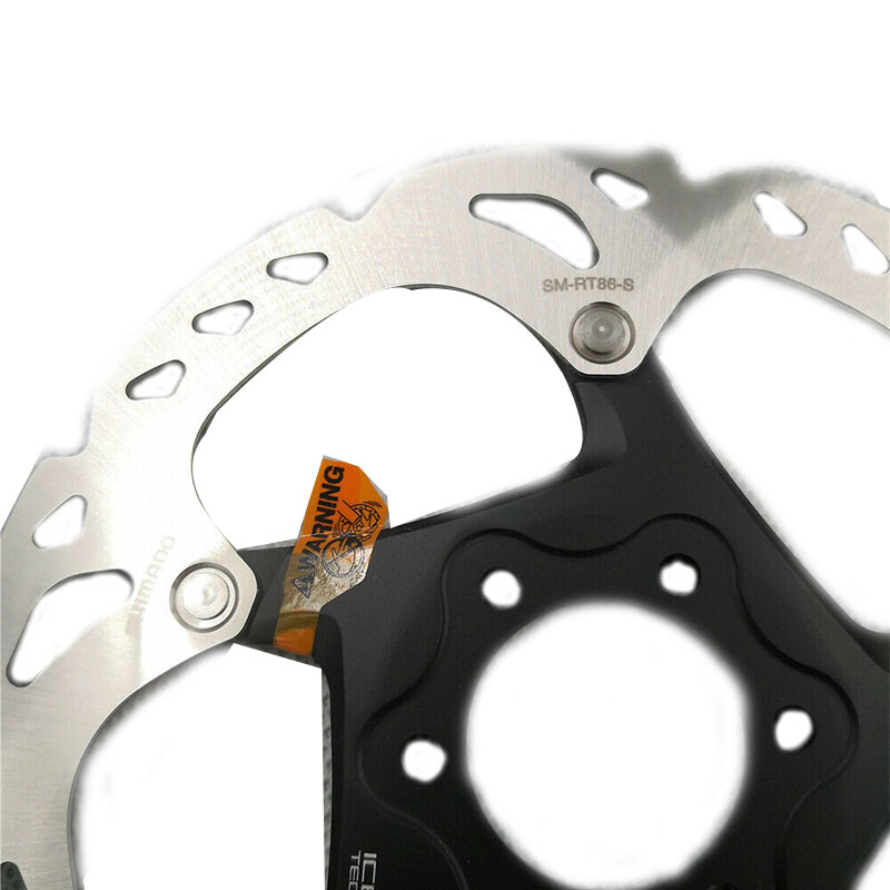 Shimano XT Ultegra GRX RT86 6 Bolts MT800 Center-Lock Disc Brake Rotors Ice Tech