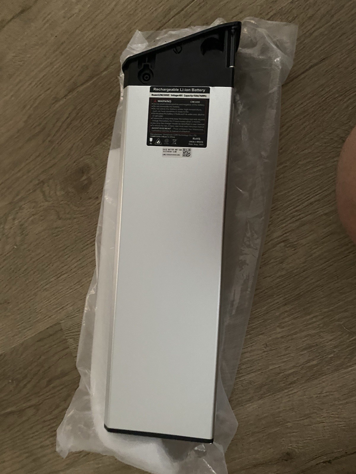 Foldable Ebike Battery 48v 16ah