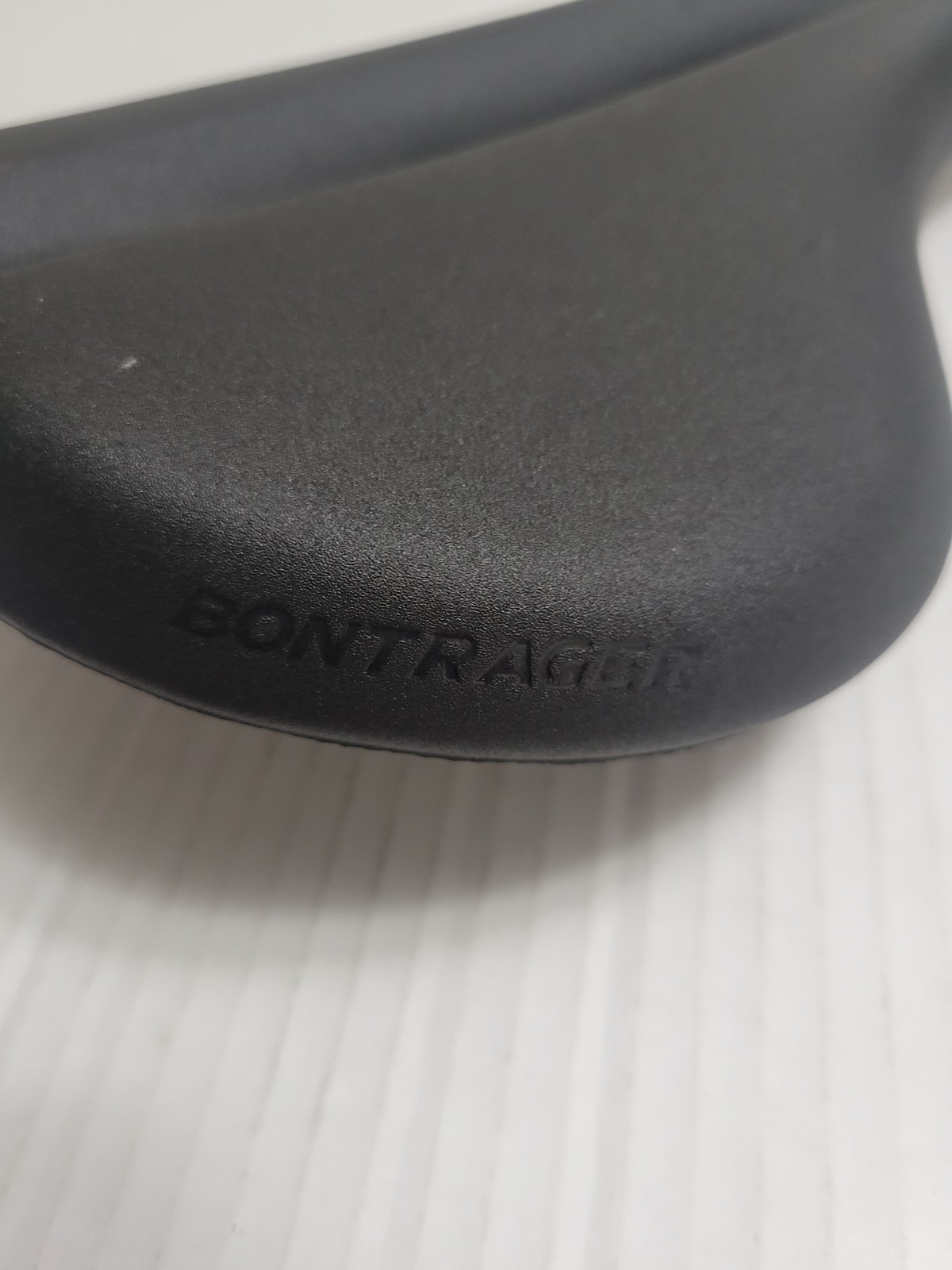 Bontrager Cutaway Saddle/Seat w/ Steel Rails, Black, Synthetic/Steel, Universal