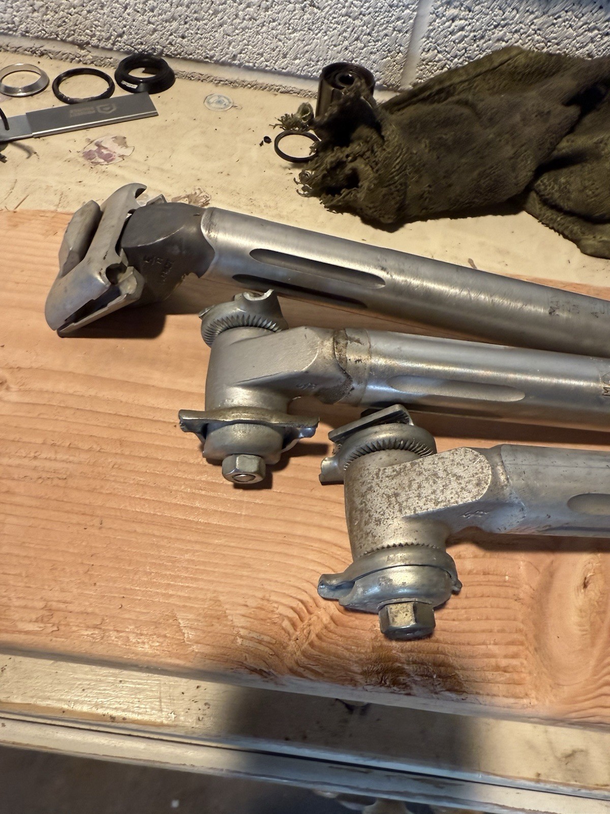Three Vintage SR (Sakae/Ringyo) Seat Posts – 26.6 mm Laprade