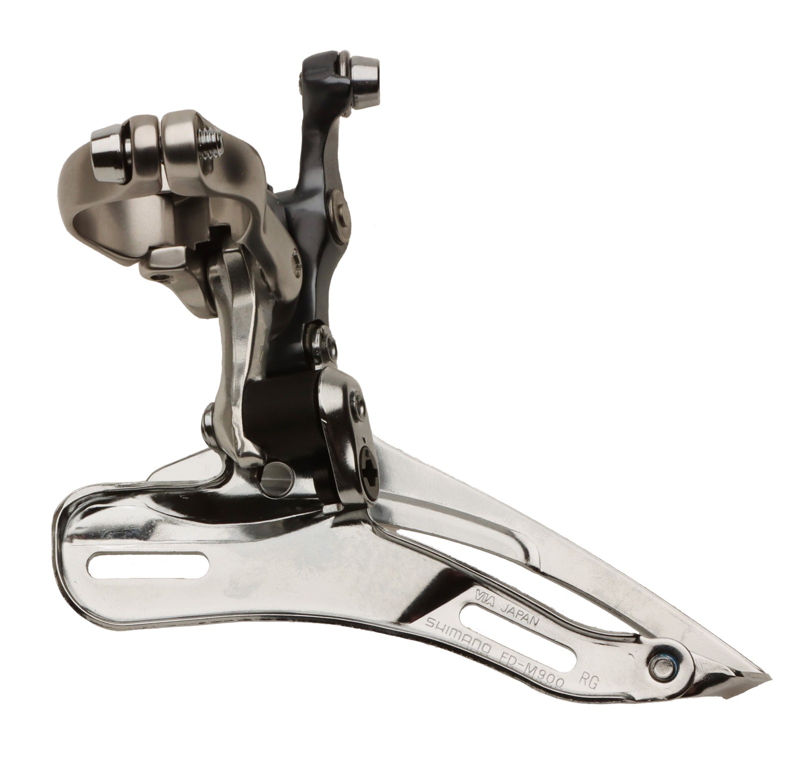 Shimano XTR FD-M900 Front Derailleur 3x8s Clamp-On 31.8 B.Pull/B.Swing NOS