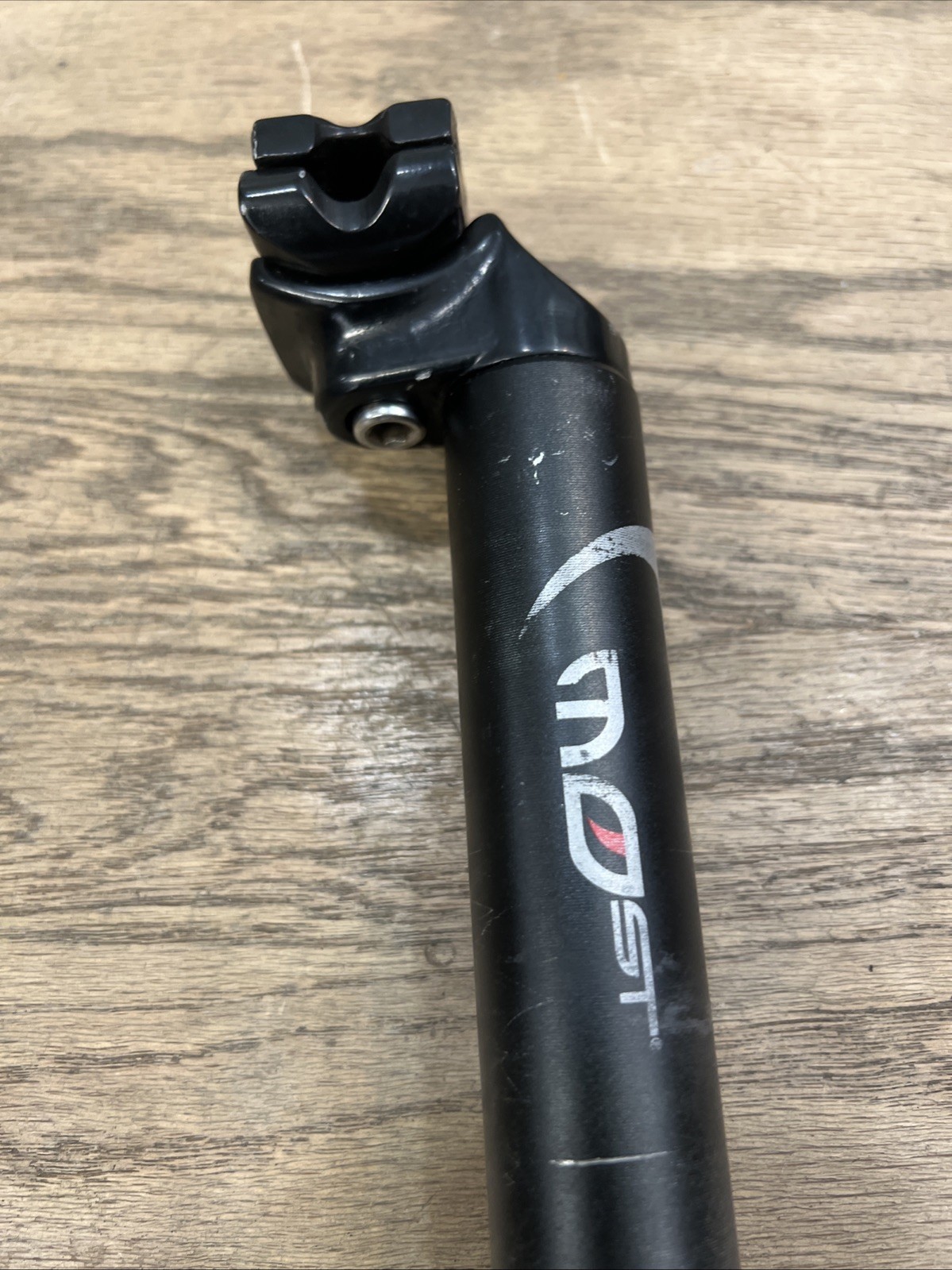 Pinarello Most 31.6mm x 350mm Bike Seat Post 25mm Setback Black