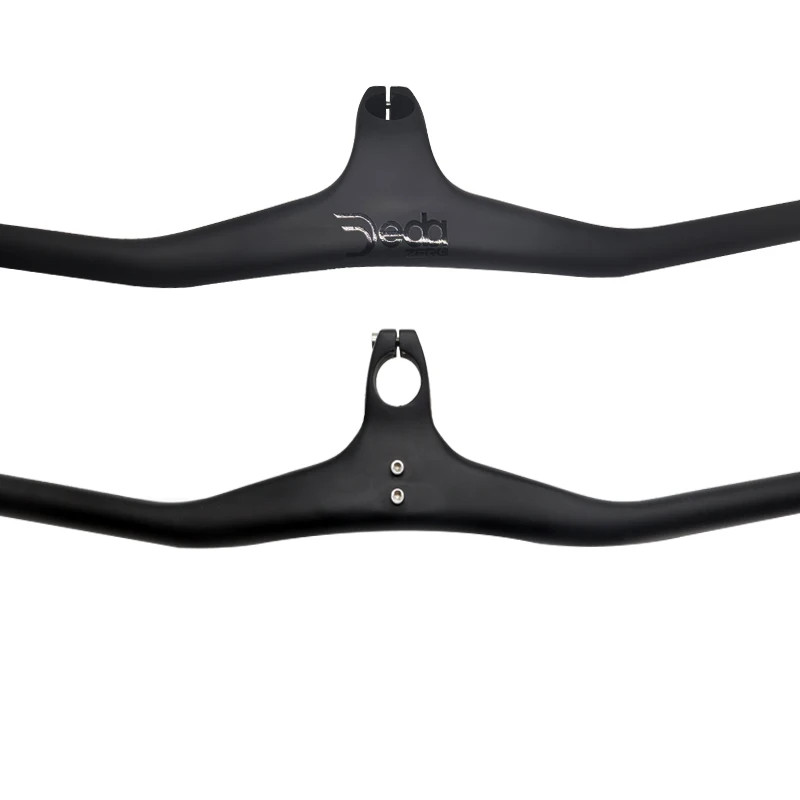 Mountain Bike Handlebars -17 Degree Carbon Integrated Riser Bar For 60-120mm
