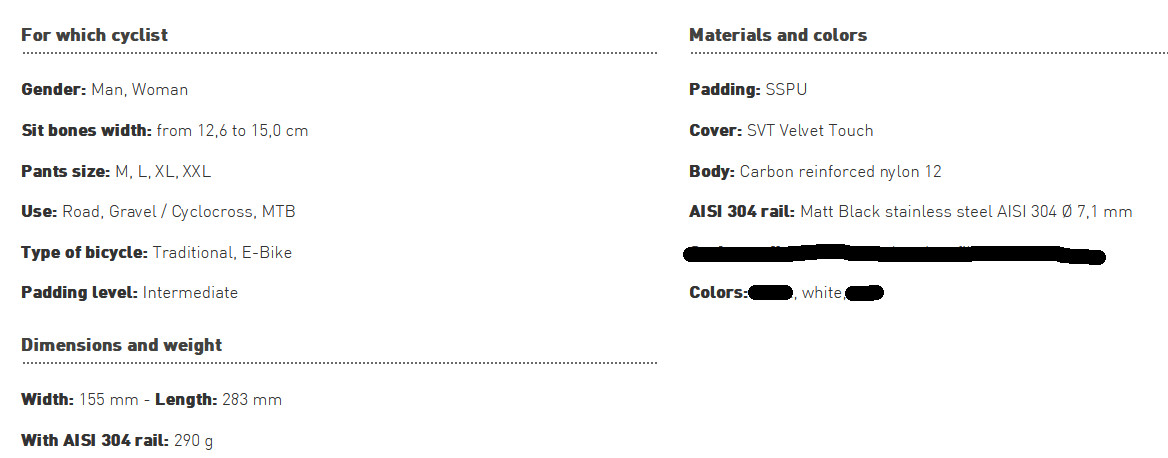 Selle SMP VT30 White Saddle FEC Alloy Rail