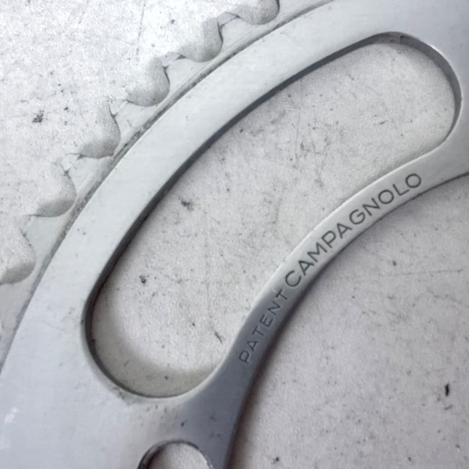 CAMPAGNOLO RECORD CHAIN RING 54 TOOTH 144 BCD 6, 7 , OR 8 SPEED