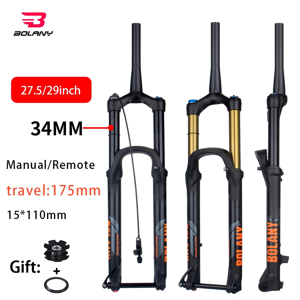 XC DH AM Mountain Bike Suspension Fork 175mm Travel Fork Thru Axle Boost Fork