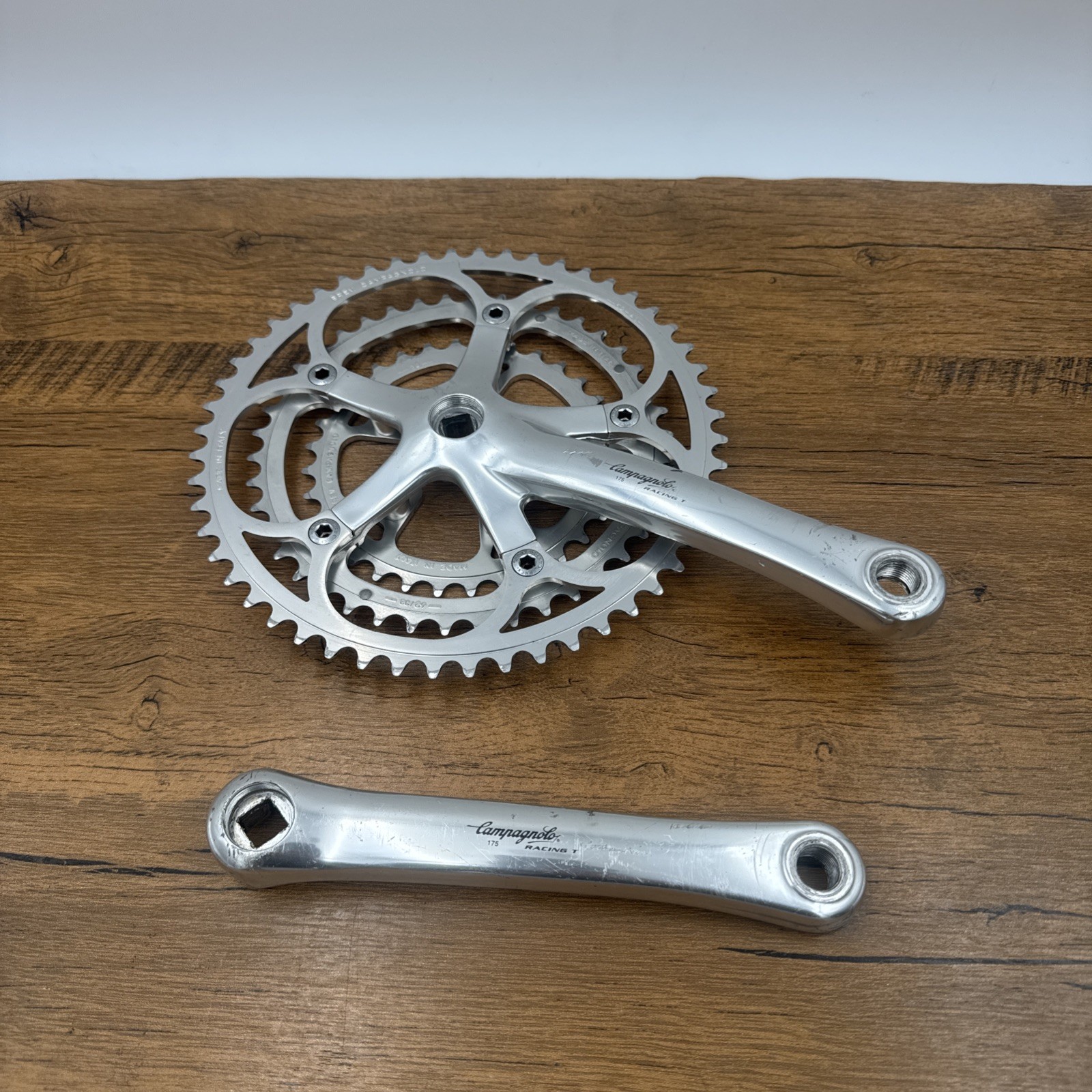 Campagnolo RACING T 3×9-speed Triple 52/42/32t 175mm Modern Classic Crank