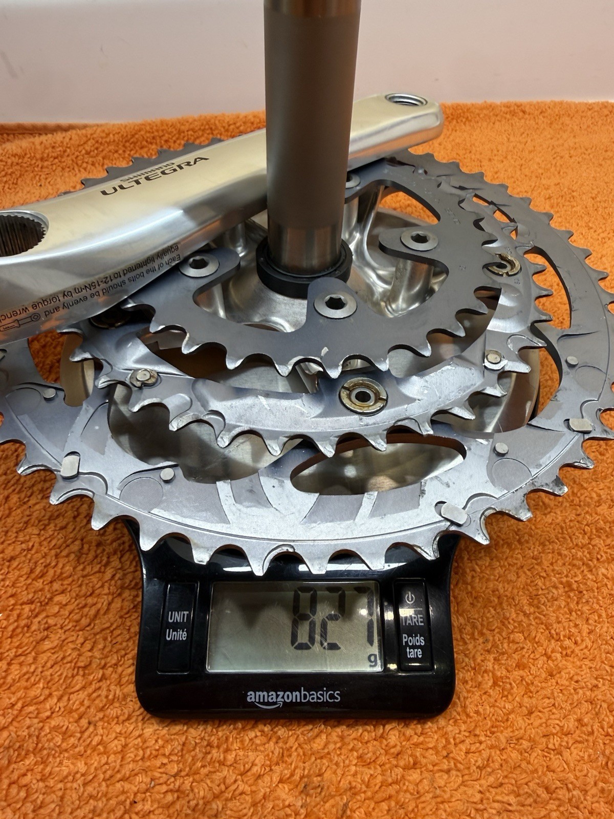 Shimano Ultegra FC-6603 52-39-30T Triple Crank 10-Speed Road 170mm