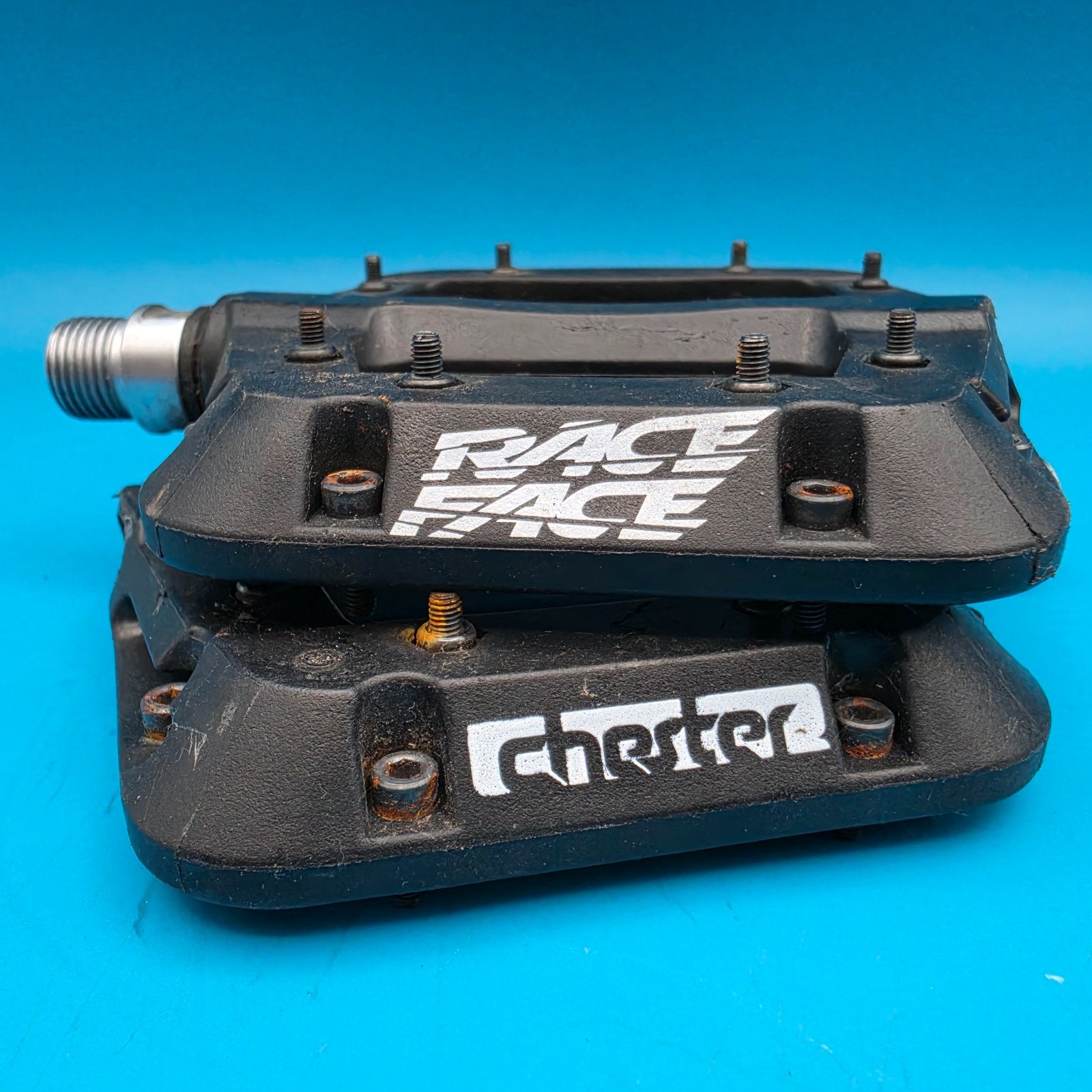Race Face Chester Platform Pedal Set – BMX / MTB Pedals Composite / CrMo g6