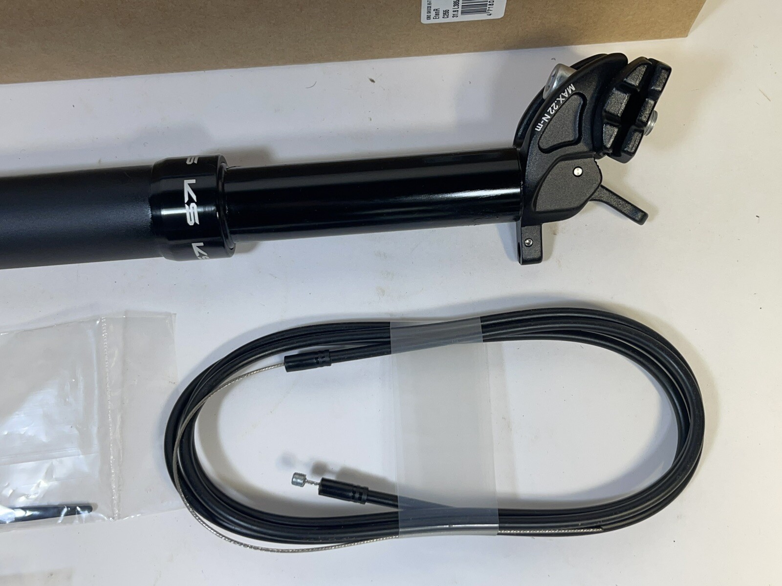 New Kind Shock eTen Remote Dropper Seatpost 31.6mm/385mm/100mm Travel eTenR
