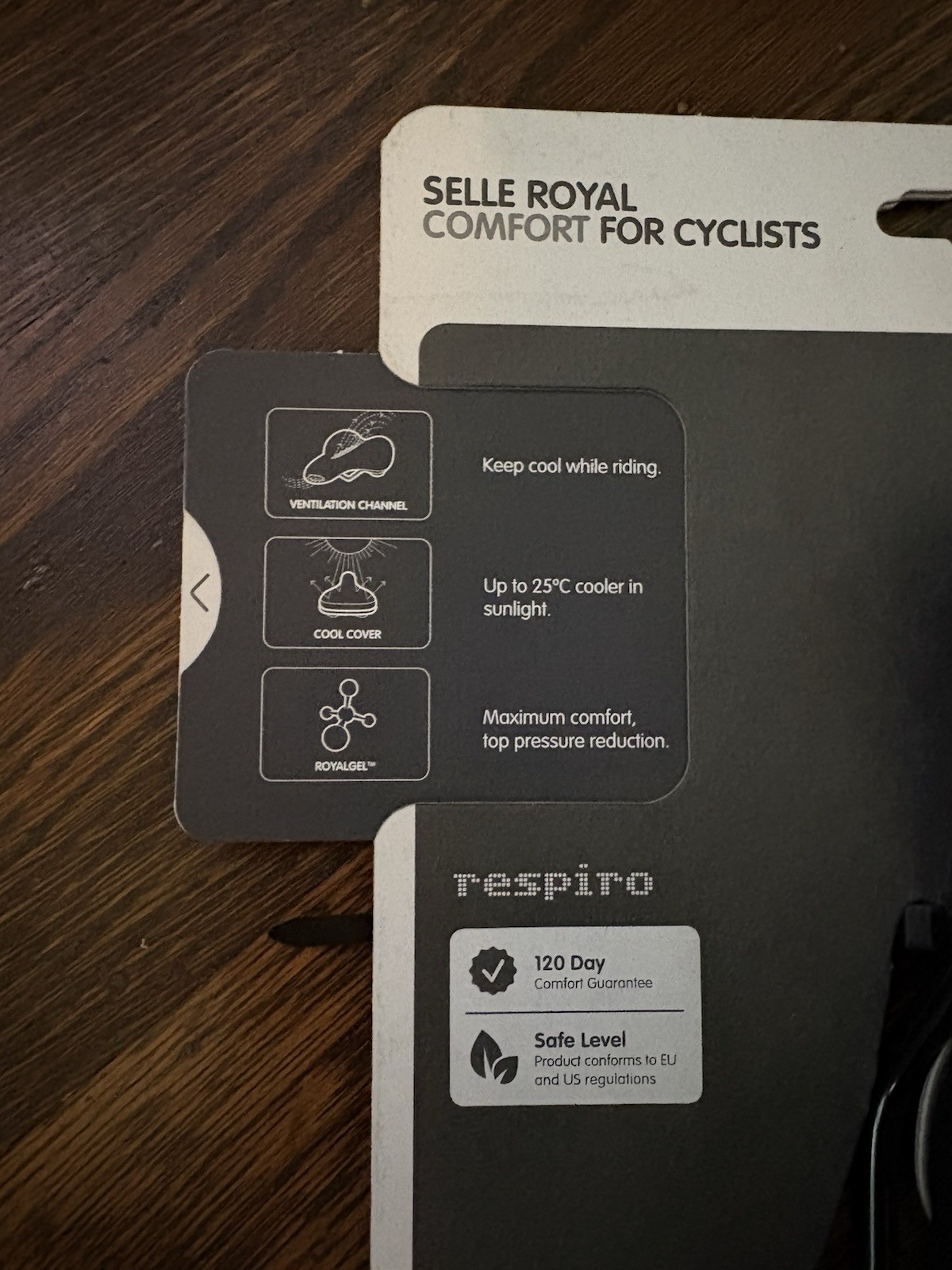 Selle Royal Respiro Saddle – Manganese, Black, Moderate Woman