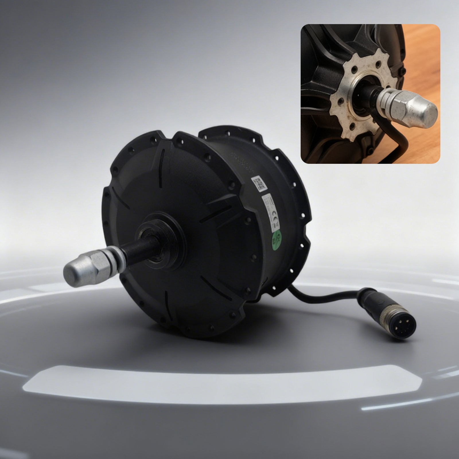 48V 750W Rear Hub Motor Fat Wheel 175mm E-Bike Right Cable For Bafang G062