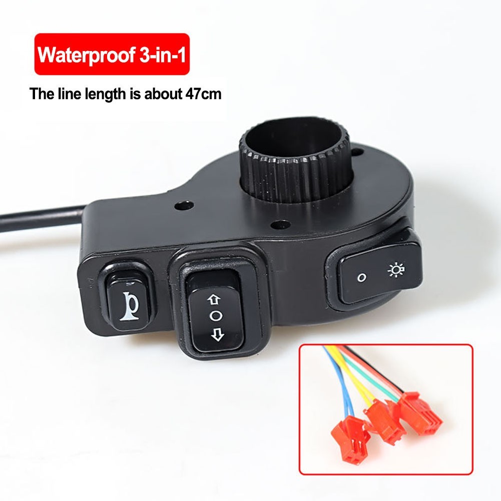 Ebike Switch Switch For Electric Throttle Latching (ON OFF) Button Power Outlet