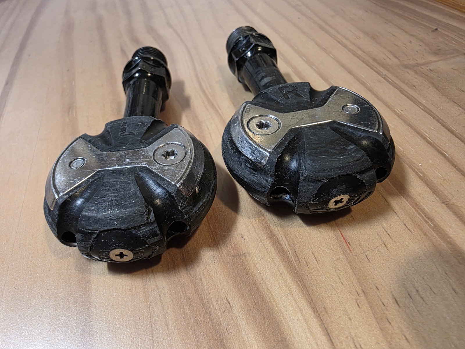 Speedplay Zero 53mm Black Chromoly Clipless Pedals No Cleats 