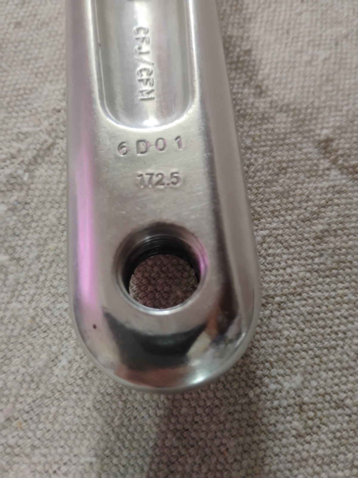 FSA Vero RPM Crankset 52/42/30T 172.5MM Arm Length Nice Condition