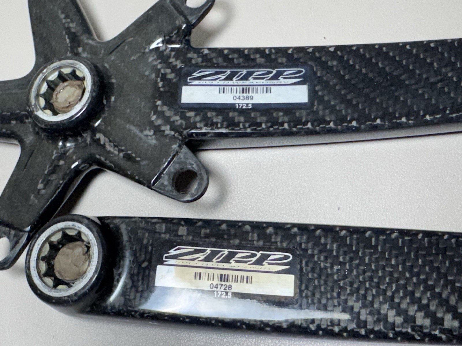 Zipp Carbon Fiber Crankset 172.5mm 130 BCD Spider