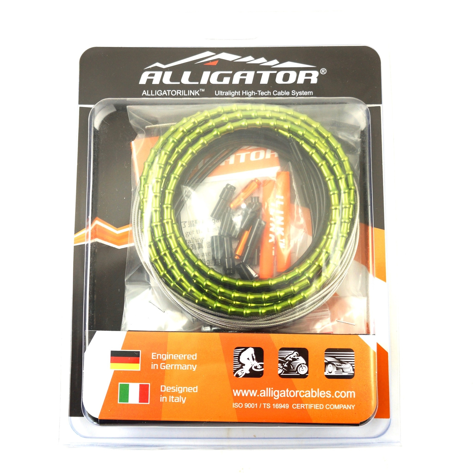 6 Colors Alligator I-Link 5mm MTB Bike Brake cable set 31 strand Superior Shine