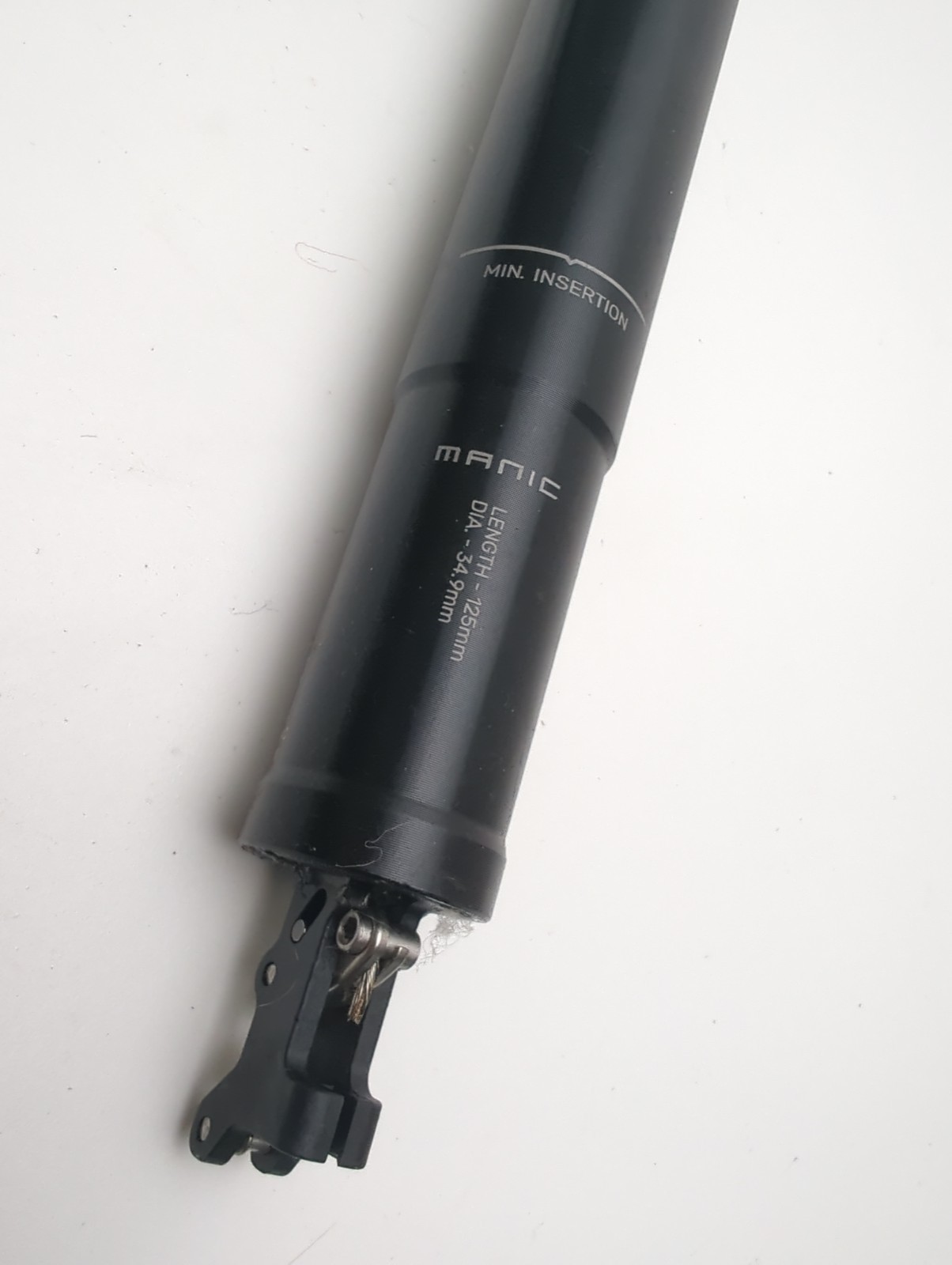 x-fusion manic dropper seatpost 34.9 – Sram Matchmaker Remote – 125mm Drop