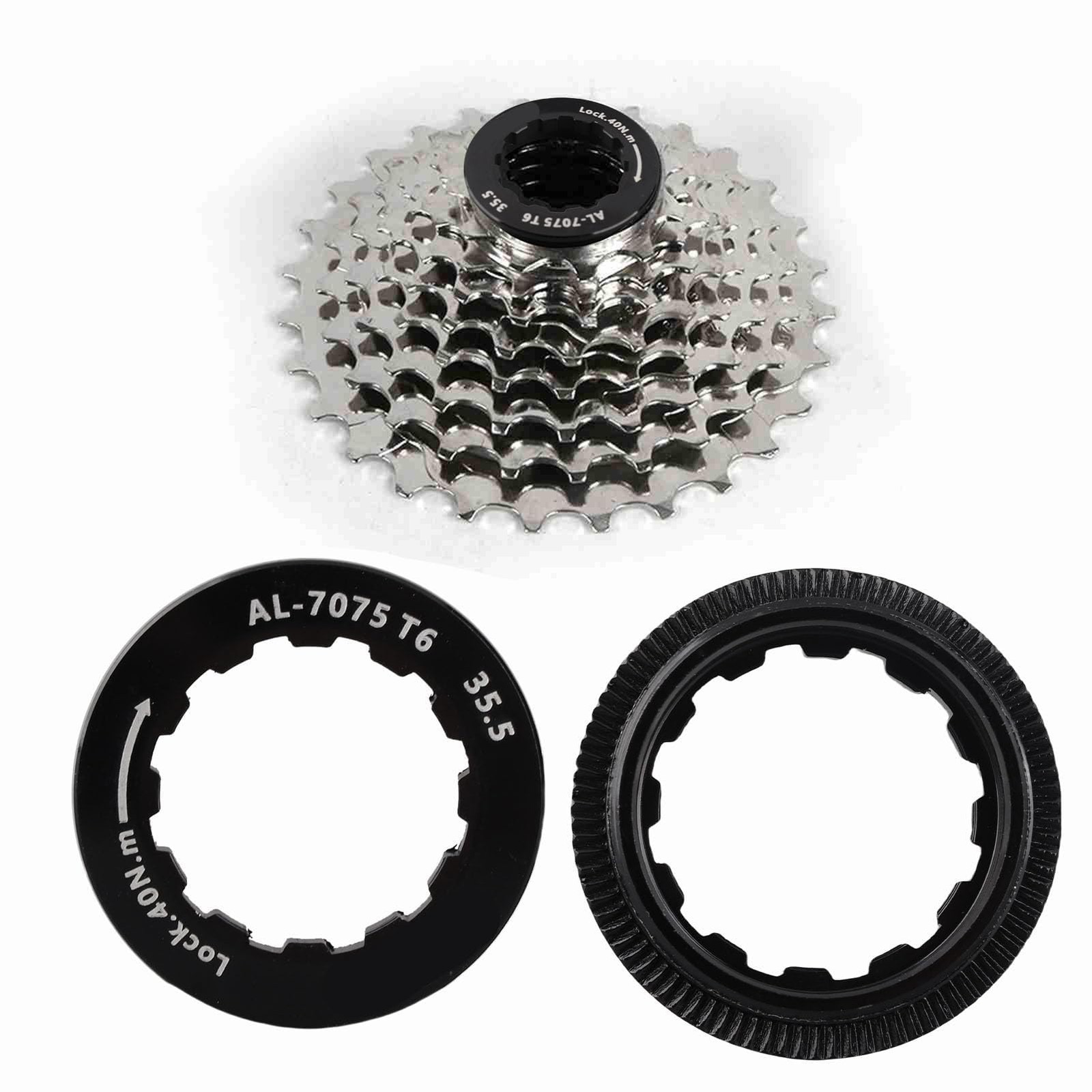 VGEBY Lock Ring Cassette, Cassette Lockring for 7-11 Speed as picture shown