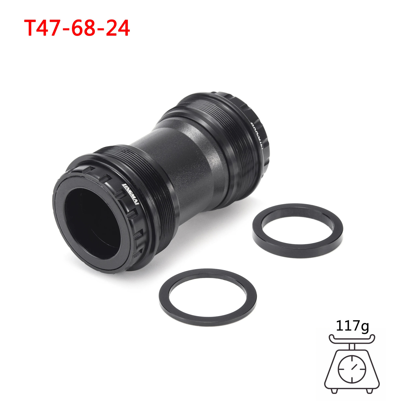Bicycle Bottom Bracket Ceramic Bearing BB T47 Thread 68Mm 73Mm 86.5Mm Bsa 68Mm 7