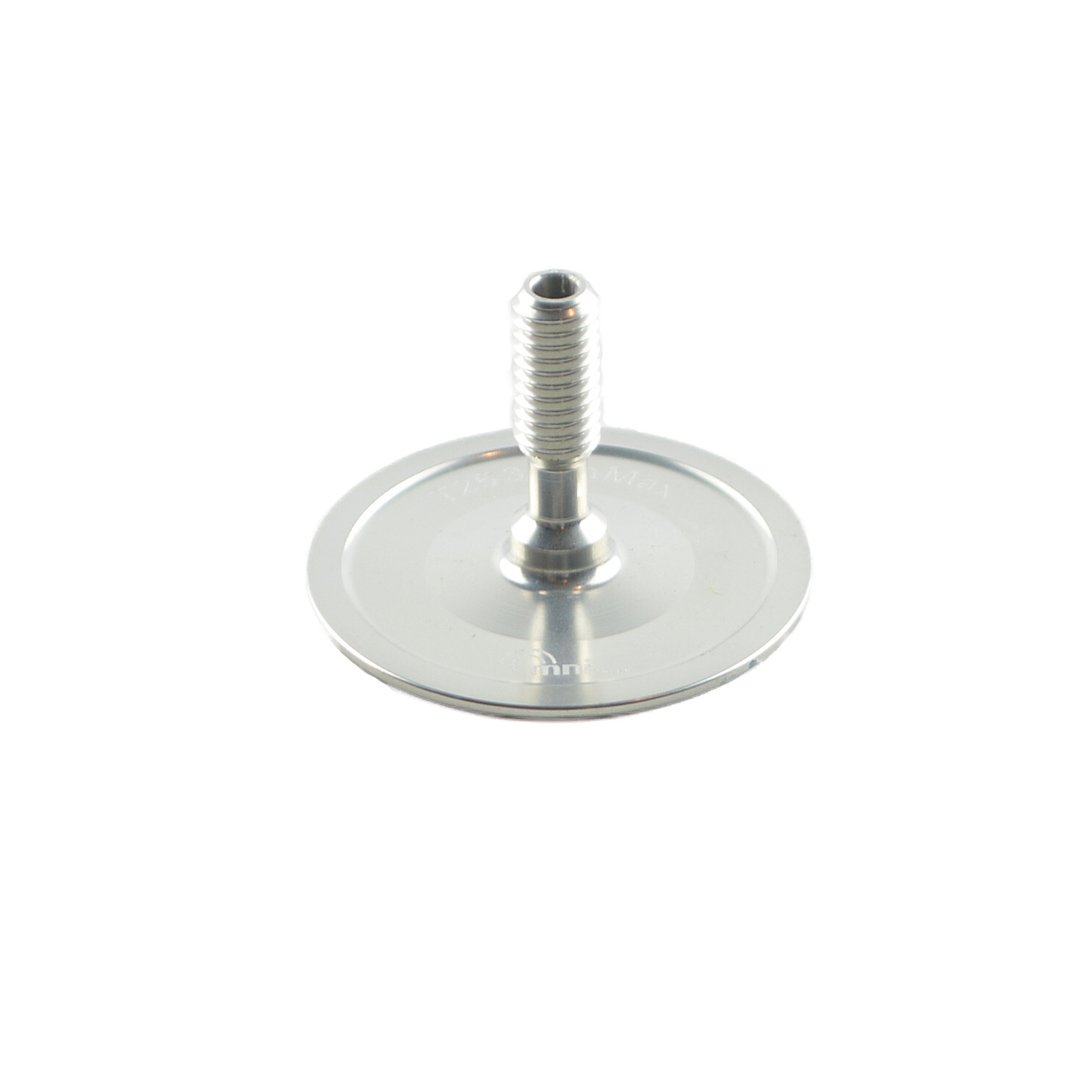 OMNI Racer WORLDS LIGHTEST Alloy Headset Top Cap & Bolt: JUST 3.4 grams!! SILVER
