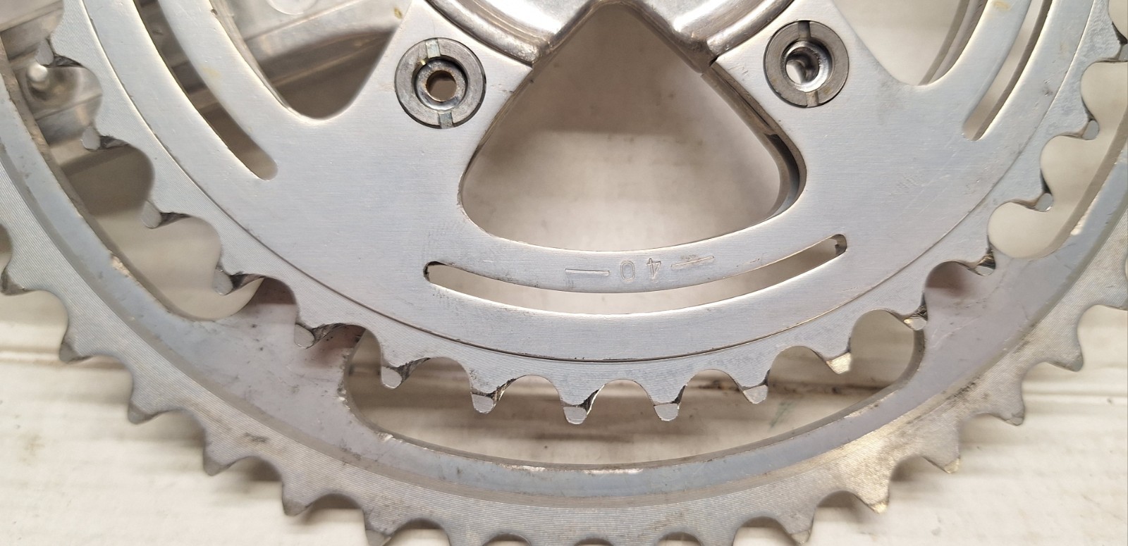SR Custom Double Square Taper Crankset 170mm 52/40t 5 Bolt 118 BCD