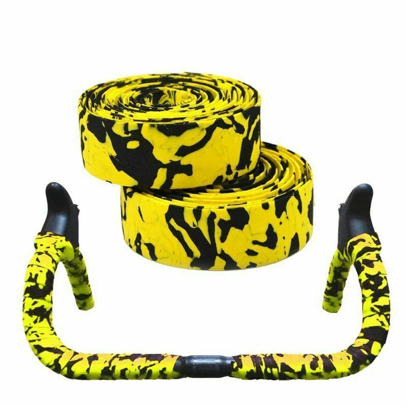 2pcs Bicycle Handlebar Tape EVA Handle Bar Grip Wrap Cycling Road Bike Bicycle