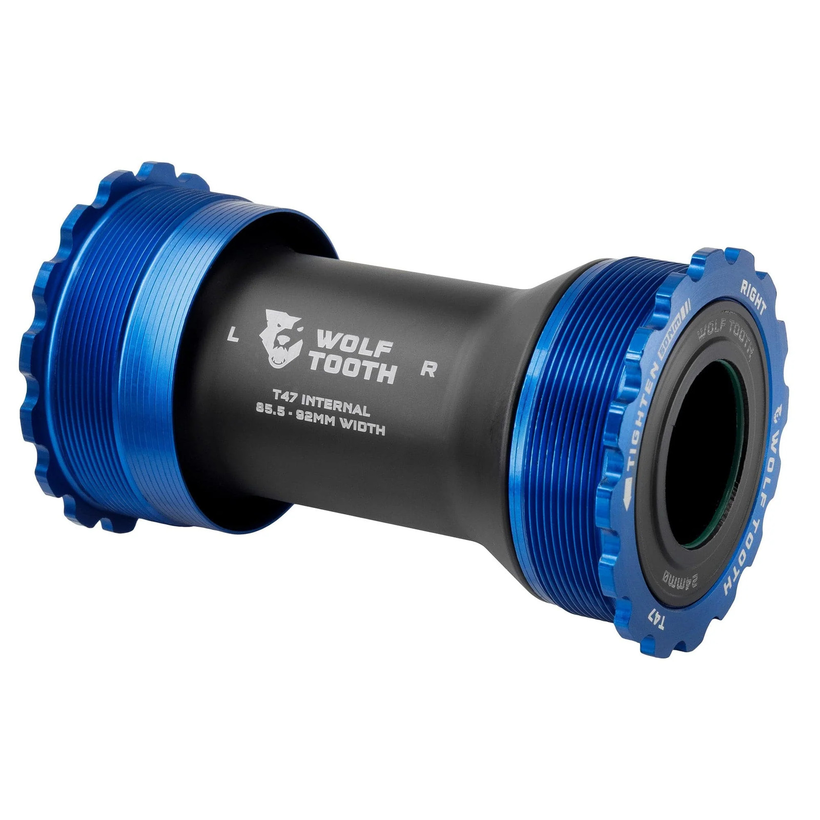 Wolf Tooth T47 Internal Bottom Bracket 24mm Blue