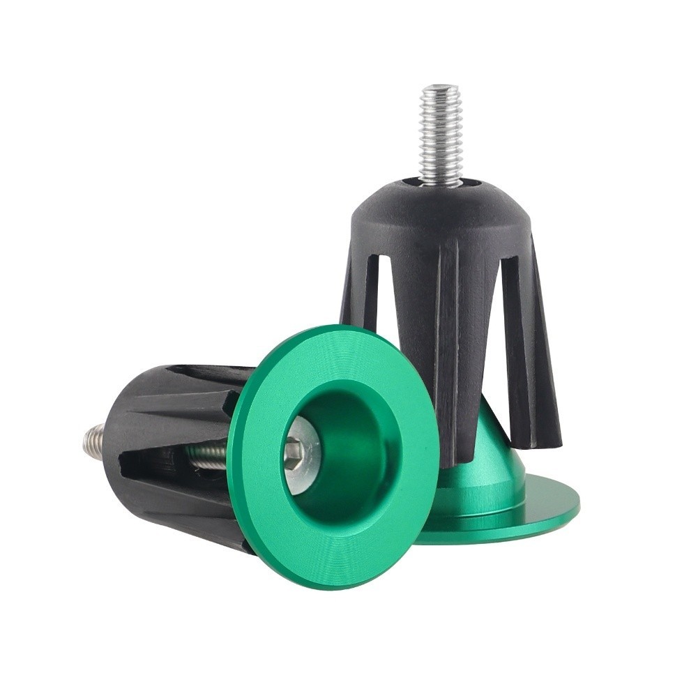 Colorful Aluminum Alloy Bicycle Handlebar End Secure Fit for Mountain Bike