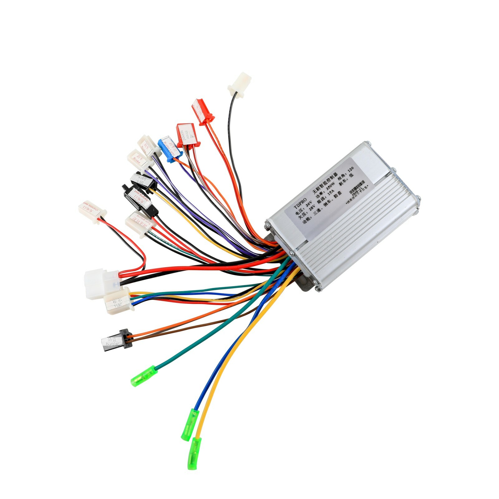 36V 350W Electric Bicycle E-bike Scooter Brushless DC Motor Speed Controller
