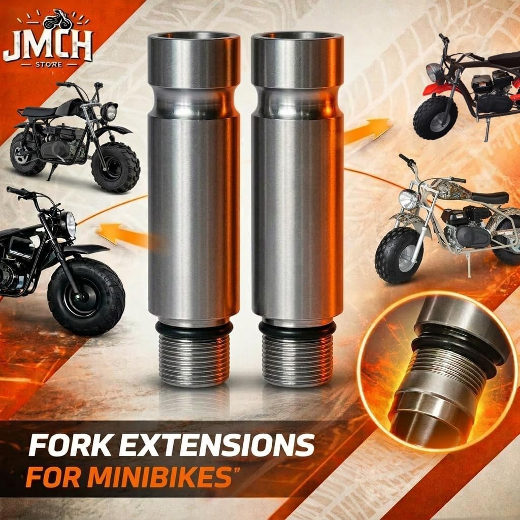 2.5 in Front Fork Lift Extension & Preload Upgrade Kit for Coleman BT200X CT2…