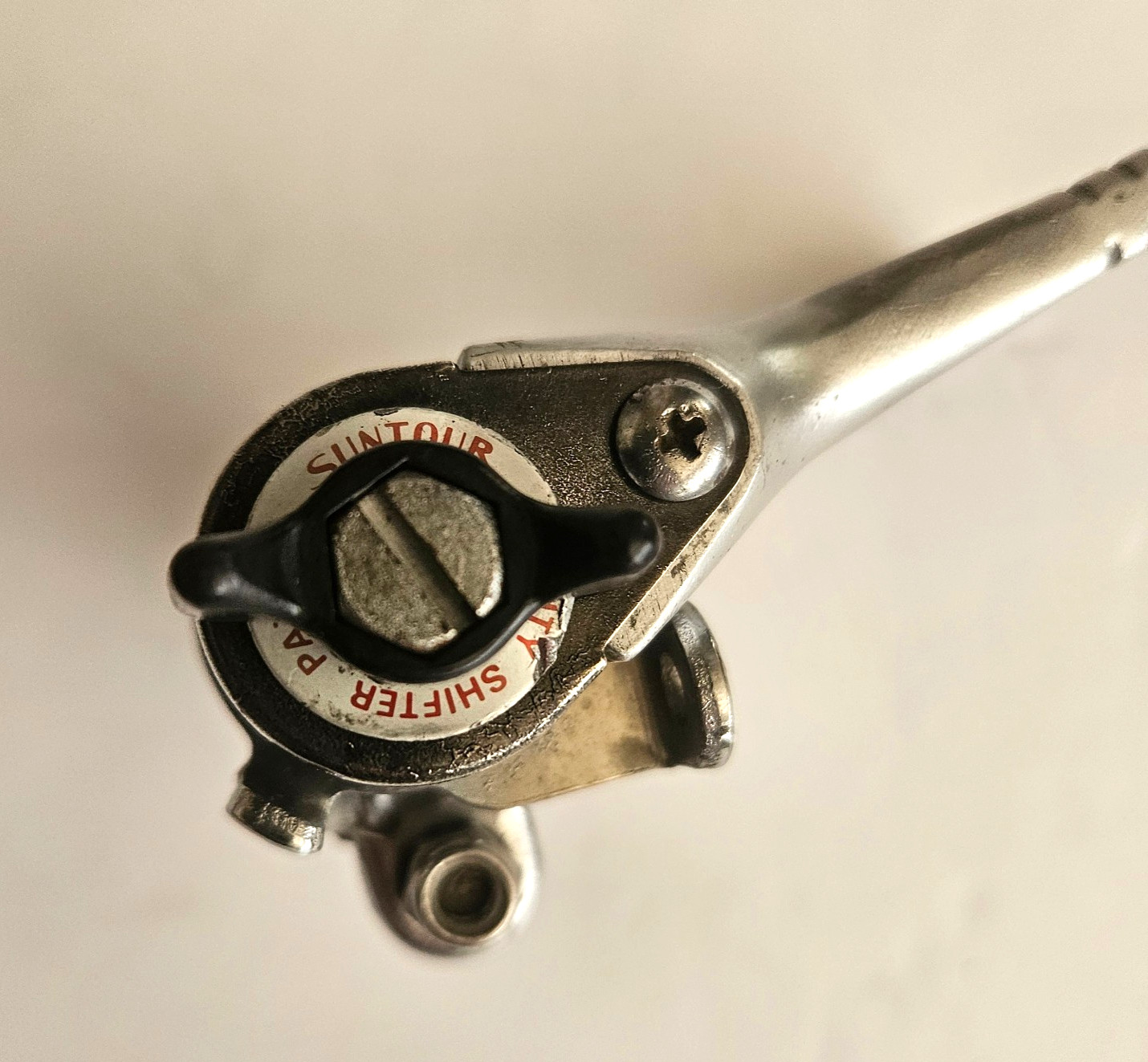 Vintage Suntour Mighty Power Downtube Shifters, 28.6mm Clamp, VGC