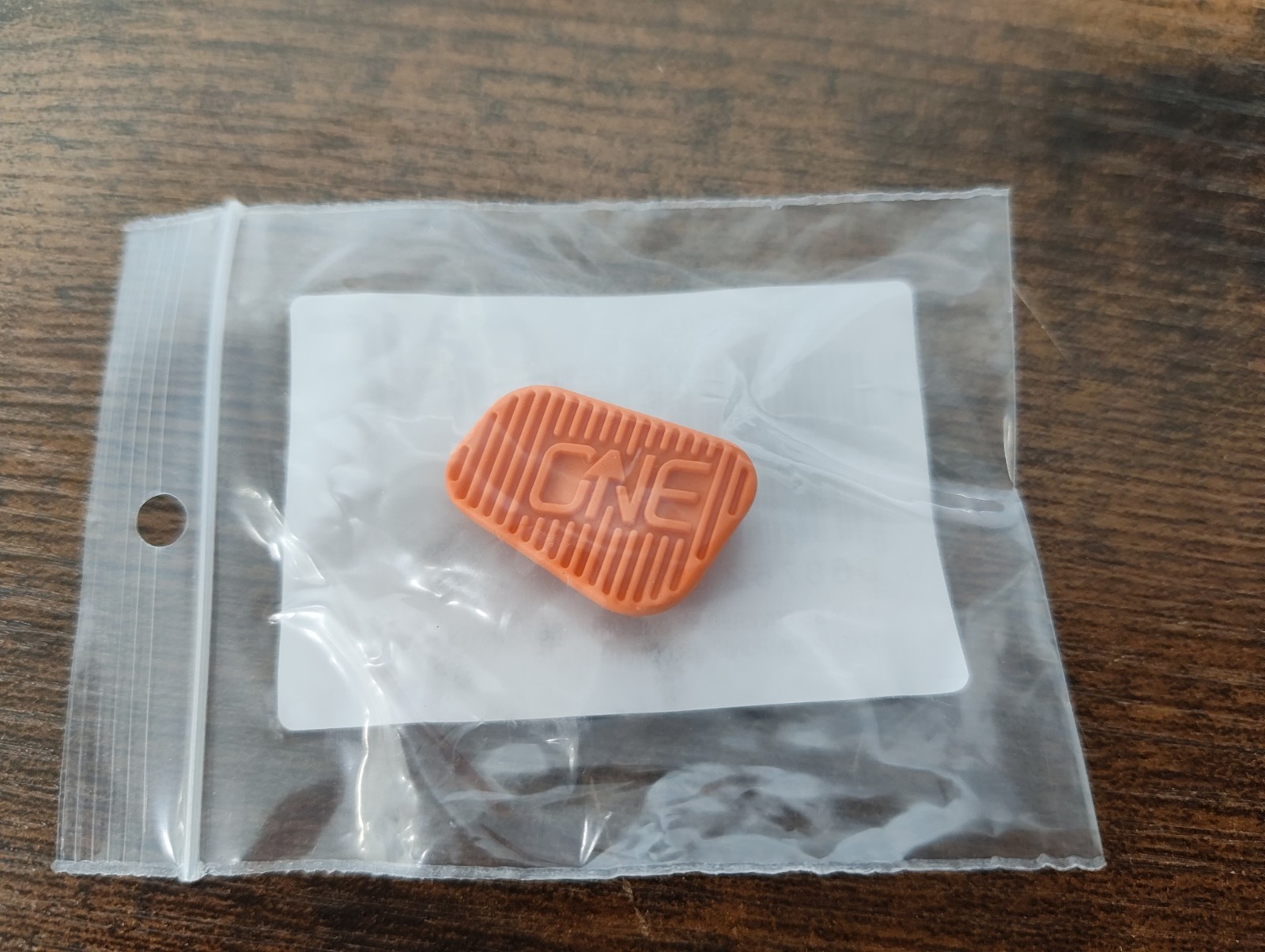 OneUp Components V2 Dropper Remote Clamp 22.2mm Flat Bar Orange Lever Cushion