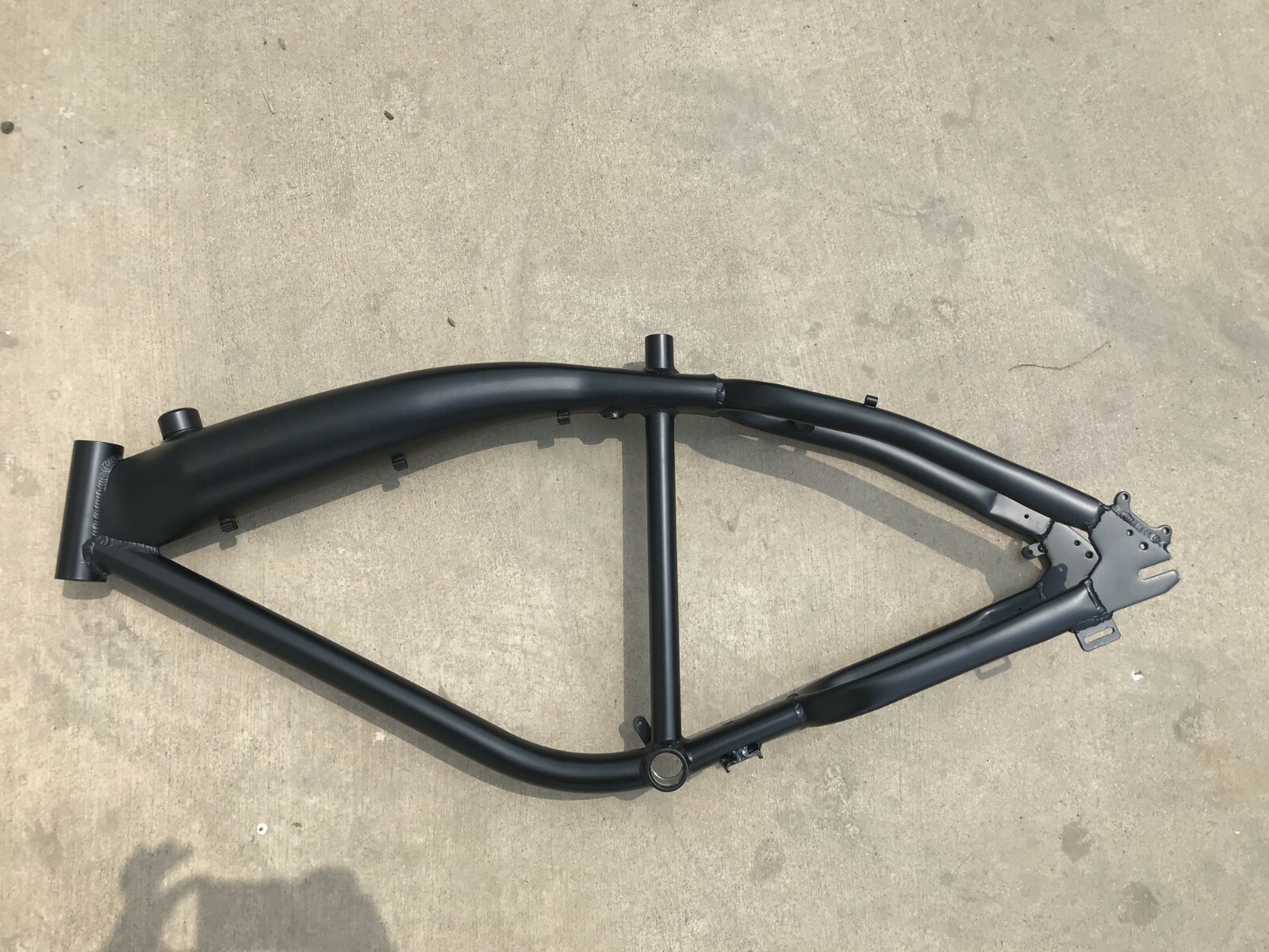 CDHPOWER Black Felt Faker Gas Frame 3.4L &26″ Suspension Fork-Gas Motorized Bike
