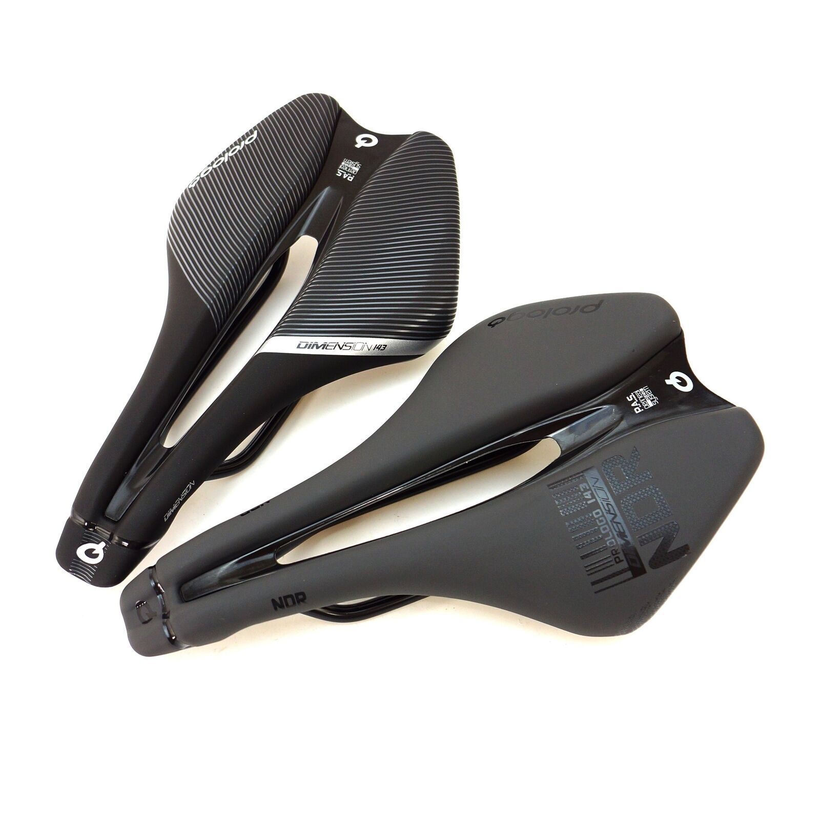 Prologo Dimension / NDR 143mm STN Rail Road MTB Triathlon Saddle Black