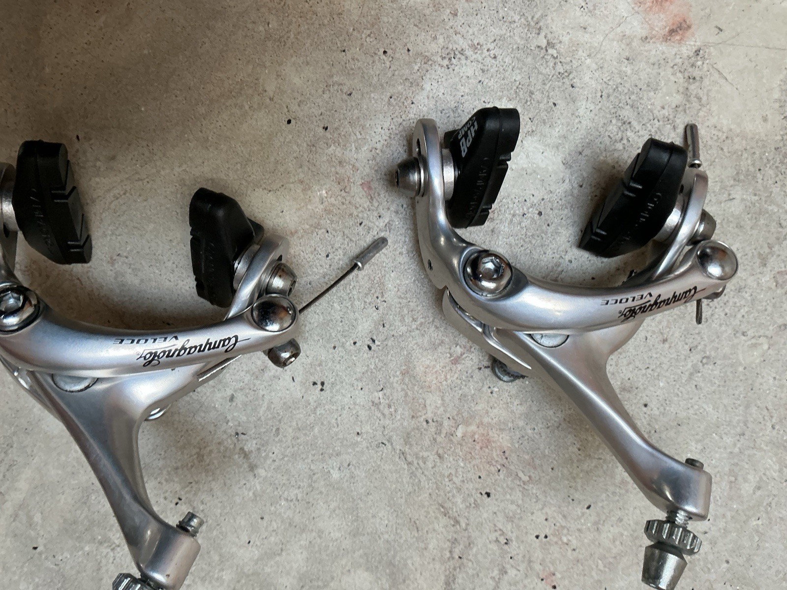 Campagnolo Veloce Front and Rear Brake Caliper Set, Road bike, Made in Italy
